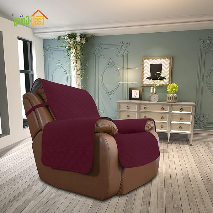 Easy-Going Sofa Slipcover Waterproof Oversized Recliner Chair Cover Non-Slip - Image 2