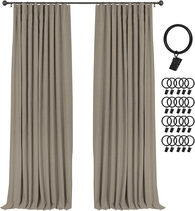 INOVADAY 100% Blackout Curtains by INOVADAY