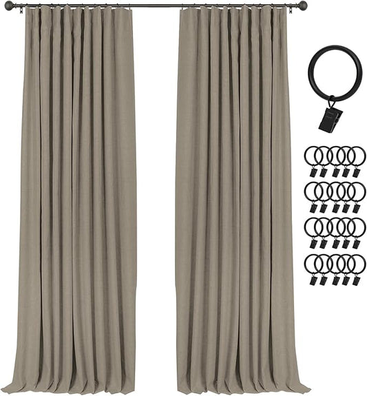 INOVADAY 100% Blackout Curtains by INOVADAY