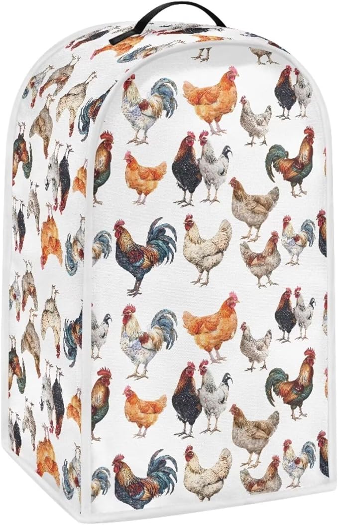 Chicken Pattern Kitchen Blender Dust Cover, Food Processor Stand Mixer Case by Annejudy