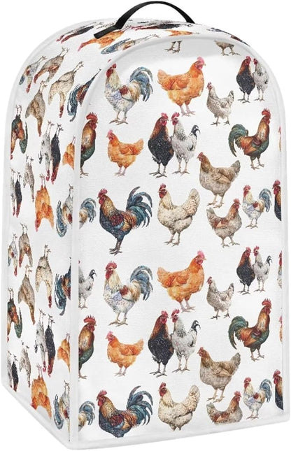 Chicken Pattern Kitchen Blender Dust Cover, Food Processor Stand Mixer Case by Annejudy