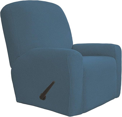 Easy-Going 4 Pieces Oversized Recliner Stretch Sofa Slipcover Sofa Cover by Easy-Going