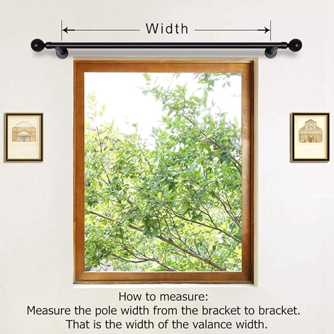 ELKCA Golden Jacquard Swag Waterfall Valance Luxury Curtain Valance - Image 8