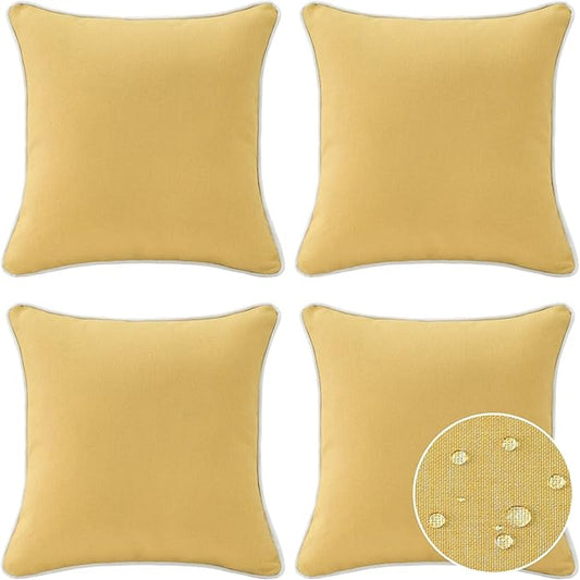 Decorative Outdoor Water Repellent Throw Pillows by Unimatta