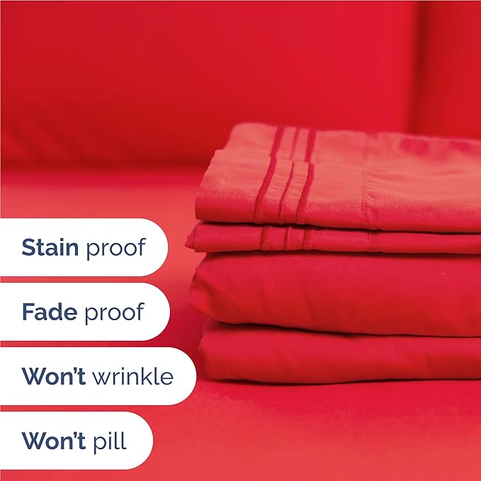 Full Size 4 Piece Sheet Set - Image 5