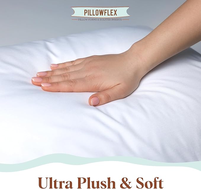 Pillowflex Synthetic Down Pillow Insert - Image 4