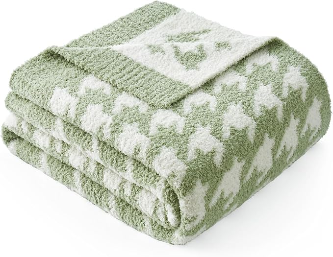 Snuggle Sac Houndstooth Throw Blanket - Image 9