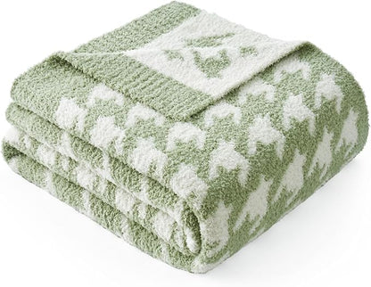 Snuggle Sac Houndstooth Throw Blanket - Image 9