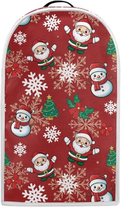 Talayituse Santa Claus Snowman Snowflake Tree Berry Print Blender Dust Cover by Unknown