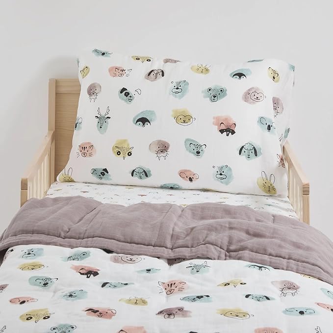 Little Unicorn Toddler Bedding 3-Piece Set | Super Soft & Breathable Muslin - Image 3