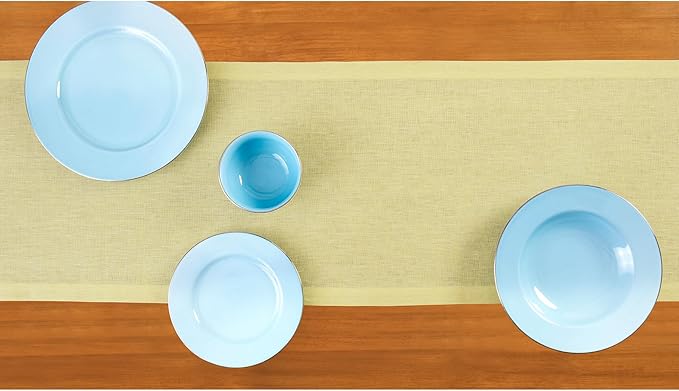 Solino Home Linen Table Runner 72 Inches Long - Image 3