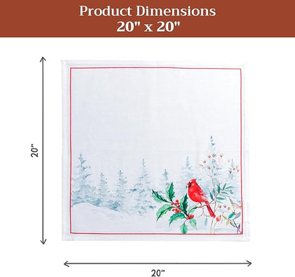 Maison d' Hermine Cloth Napkins Set of 4 100% Cotton - Image 7