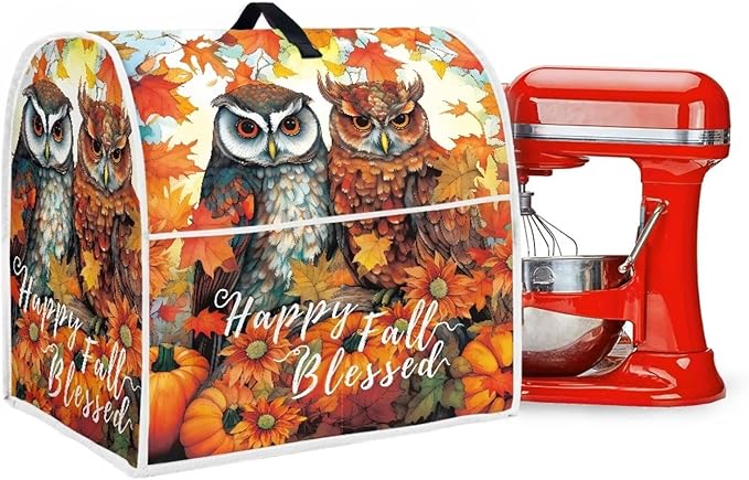 Owl Stand Mixer Cover Compatible - Image 5