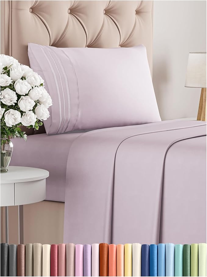 Twin XL Size 3 Piece Sheet Set by CGKUnlimited