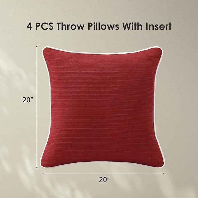 Decorative Outdoor Water Repellent Throw Pillows - Image 5
