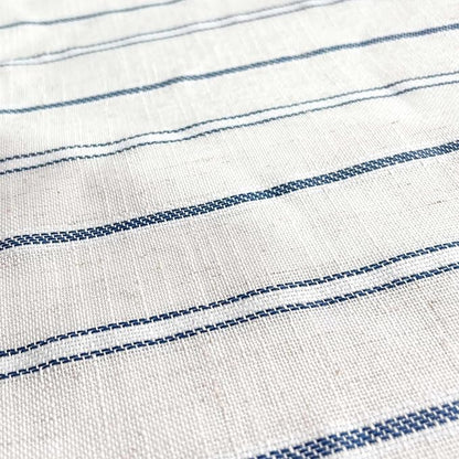 2 Pack Faux Linen Striped Kitchen Valances - Image 5