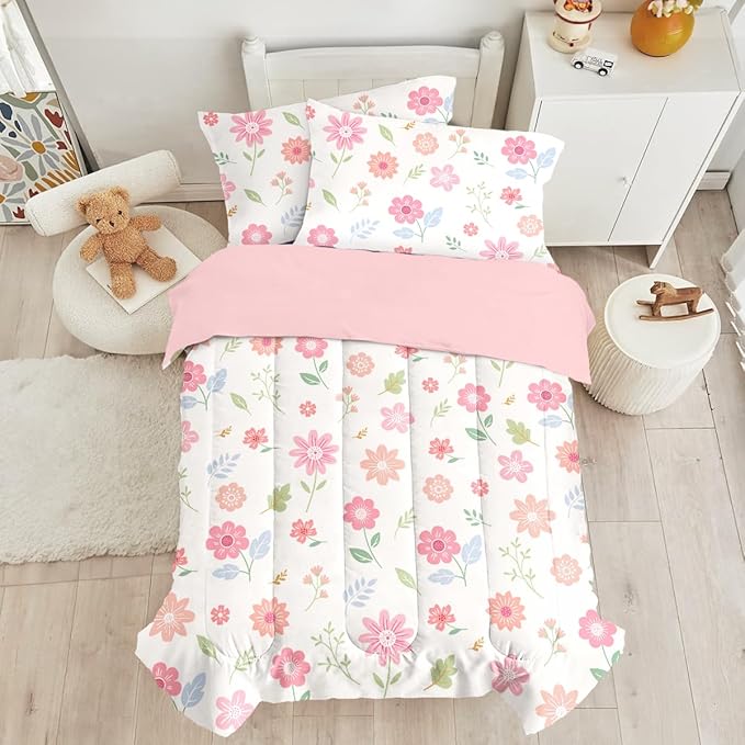 SANDJEST Floral Duvet Cover Sets Full Size by SANDJEST