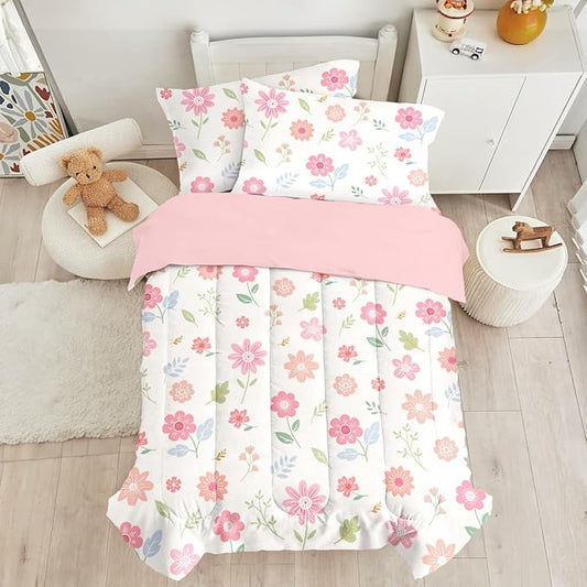 SANDJEST Floral Duvet Cover Sets Full Size by SANDJEST