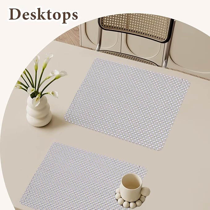 Shelf Liners for Kitchen Cabinets Non Adhesive Shelf Liner Paper Non-Slip - Image 7