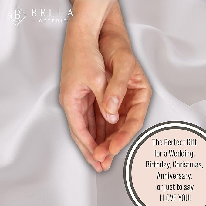 Bella Coterie Luxury Bamboo Viscose Split King Size Sheet Set | 2 Fitted Sheets - Image 7