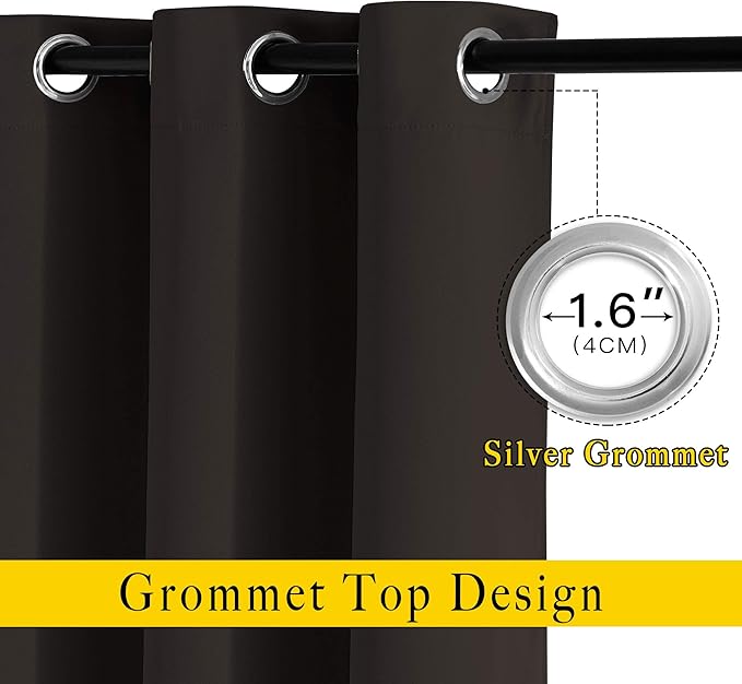NICETOWN Blackout Draperies Curtain Panels - Image 2