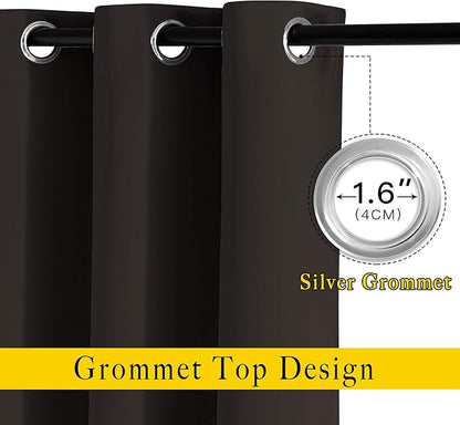 NICETOWN Blackout Draperies Curtain Panels - Image 2