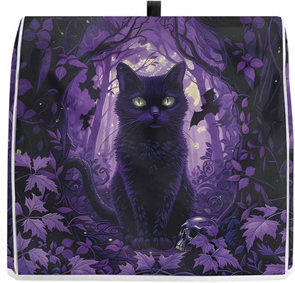 Black Cat Stand Mixer Cover Washable Kitchen Appliance Cover - Image 7