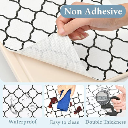 Shelf Drawer Liners for Kitchen Cabinets 17.3 x 236 Inches Non Adhesive Drawer - Image 5