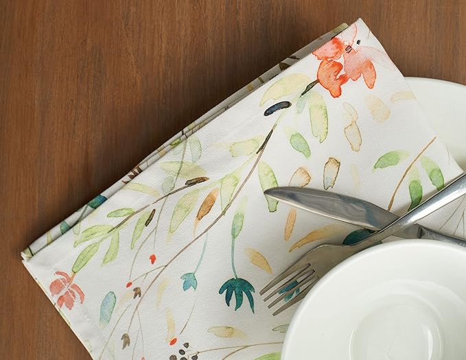 Maison d' Hermine Cloth Napkins Set of 4 100% Cotton Everyday Reusable Square - Image 7