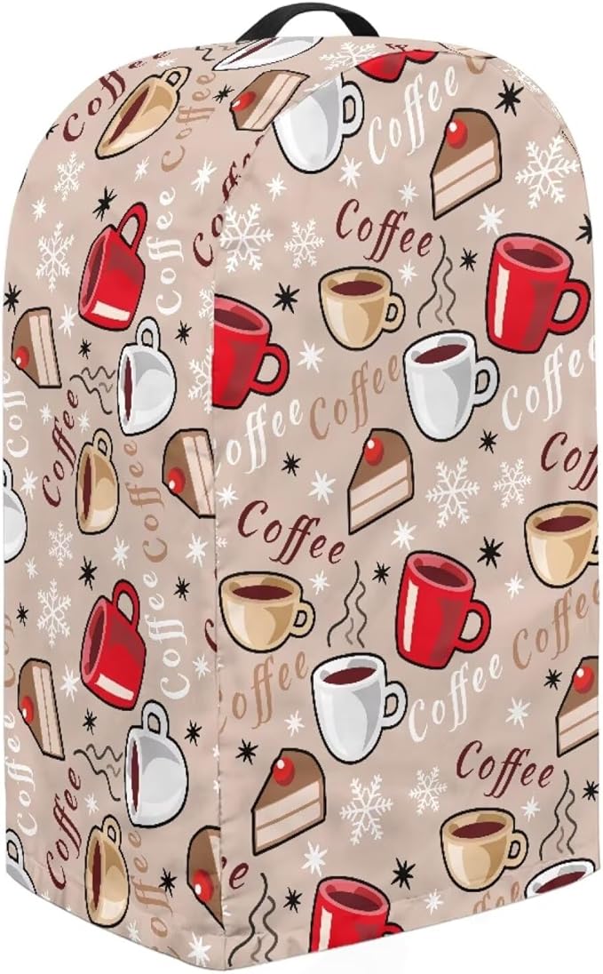 Coffee Pattern Blender Dust Cover - Image 4