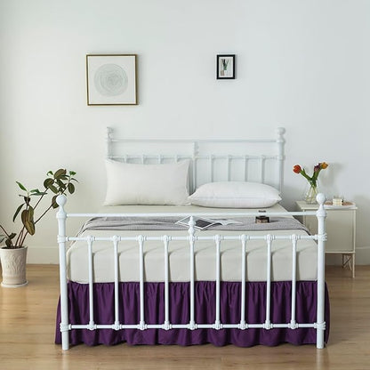 Bed Skirt Queen Size Ruffled Bed Skirt - Image 5