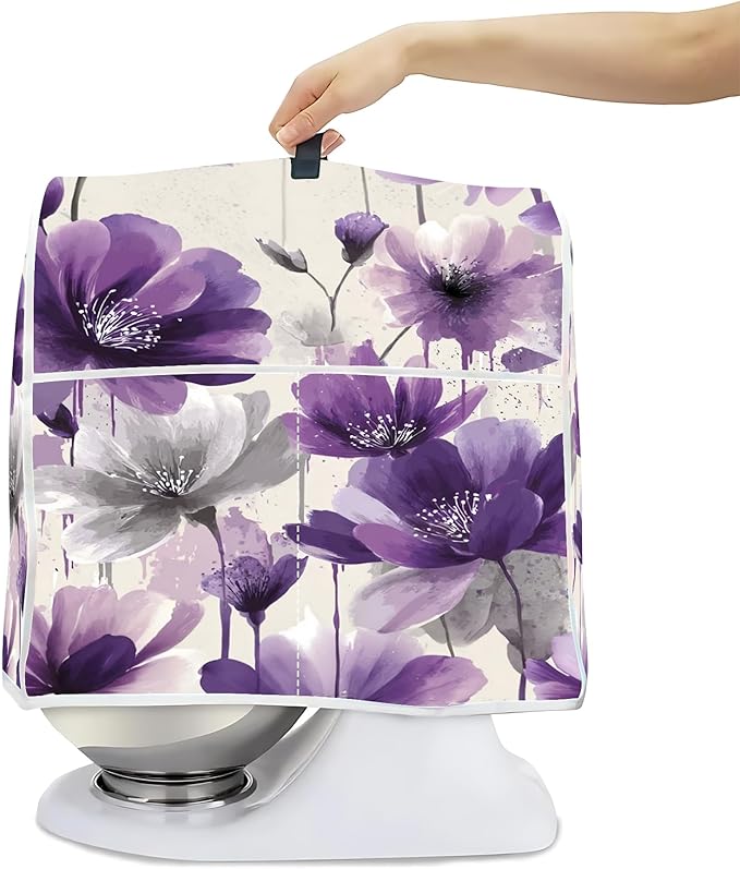 Mixer Dust Cover for 6-8 Qt Stand Mixer, Cloth Cover by BVBOX