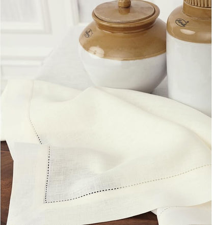 Solino Home Linen Ivory Table Runner 132 Inches Long - Image 9