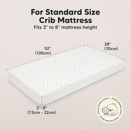 KeaBabies 2-Pack Baby Crib Sheets - Image 3