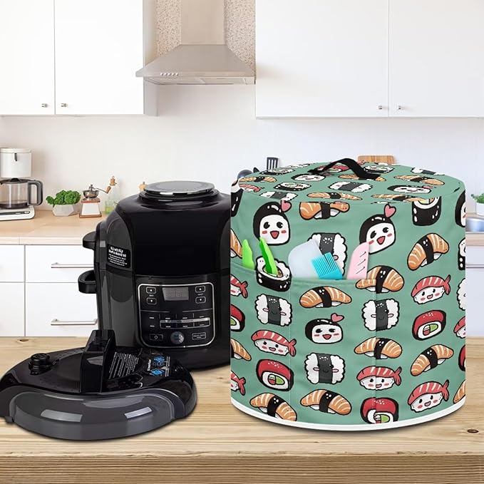 8 Quart Pressure Cooker Small Appliance Covers, Washable Dust Cover - Image 3