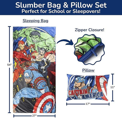 Jay Franco Kids Slumber Bag and Pillow - Image 2