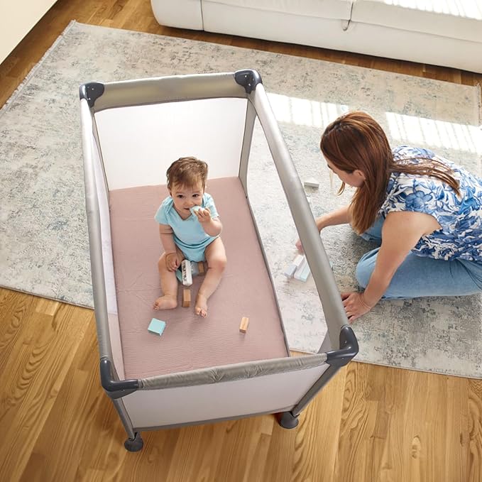 lulumoon Pack N Play Sheets: Soft & Breathable Playard Sheets - Image 5