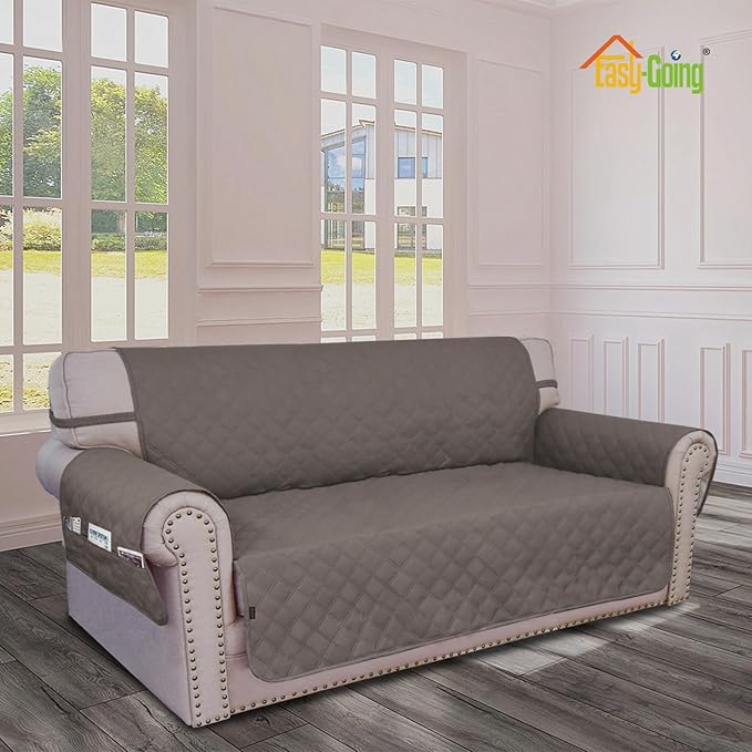 Easy-Going Waterproof Oversized Loveseat Covers Leakproof Couch Cover - Image 2
