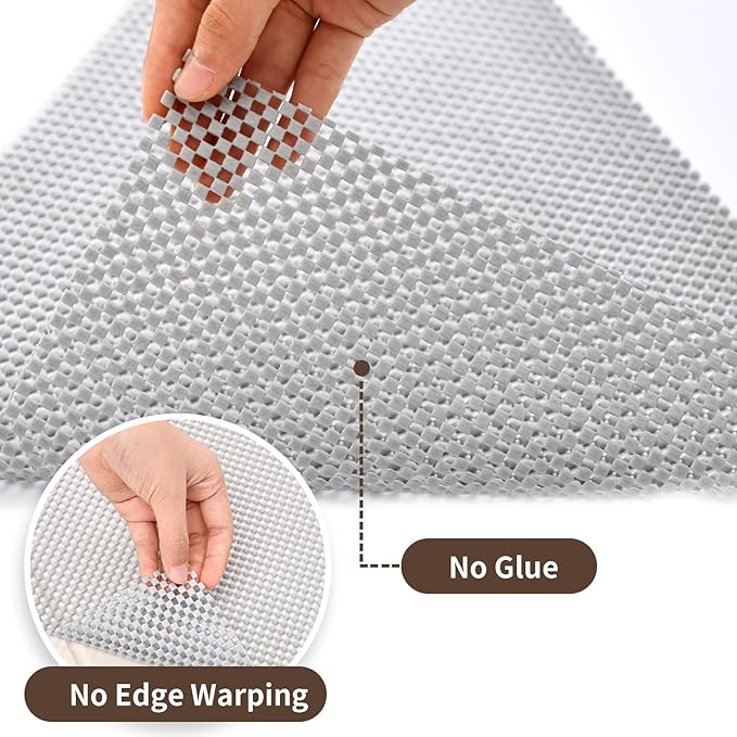 Drawer and Shelf Liner for Kitchen Cabinet: 23.6 in X 30 Ft Non Slip Waterproof - Image 7