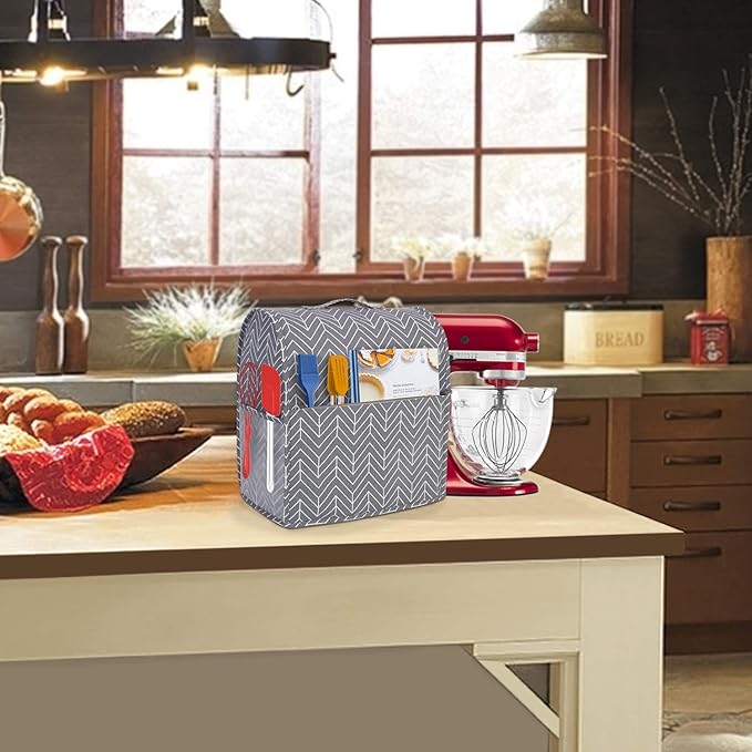 Yarwo Dust Cover for 4.5 qt and All 5 qt Stand Mixer, Protective Stand Mixer - Image 7