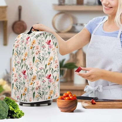 Flowers Print Blender Covers Kitchen Appliance Dust Cover Blender Protector - Image 2