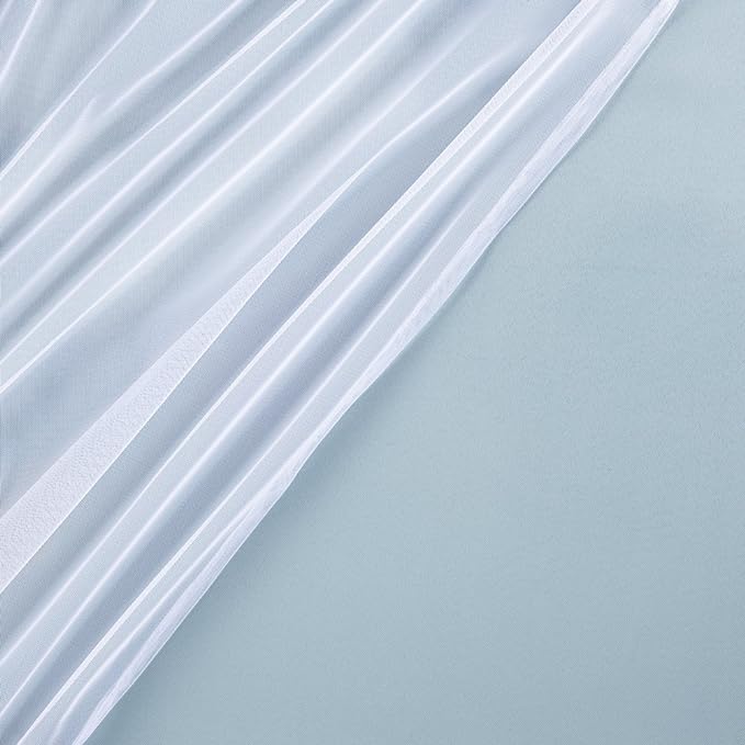 TOWN & COUNTRY LUXE Talia Double Layer Indoor Curtains, Sheer and Room - Image 4