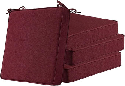 Sunbrella Square Corner Seat Cushions, Indoor Outdoor Water Repellent Universal by Unimatta