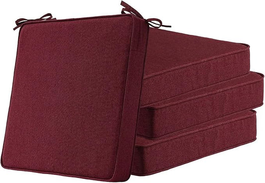Sunbrella Square Corner Seat Cushions, Indoor Outdoor Water Repellent Universal by Unimatta