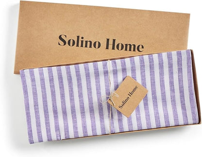 Solino Home Striped Linen Table Runner 60 Inches - Image 6