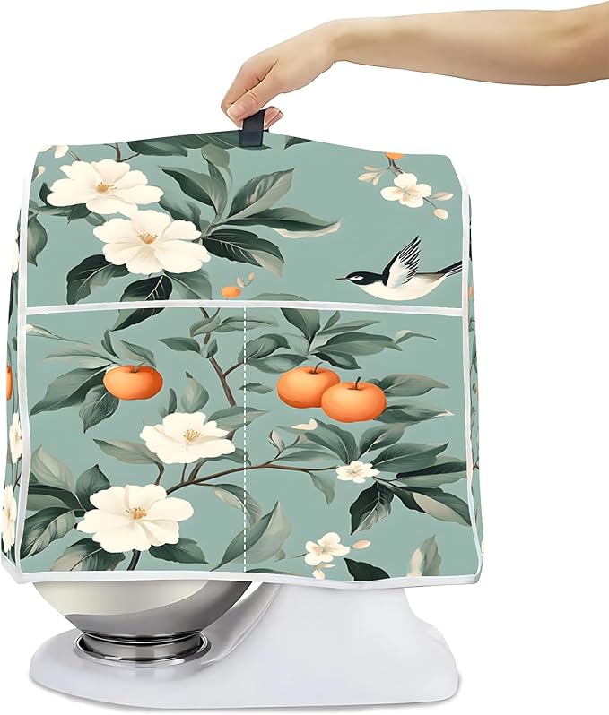 Mixer Dust Cover for 6-8 Qt Stand Mixer, Cloth Cover by BVBOX