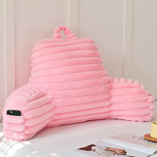 Yaoshuho Large Reading Pillow for Adults, Back Support Pillow for Sitting Up in by YAOSHUHO