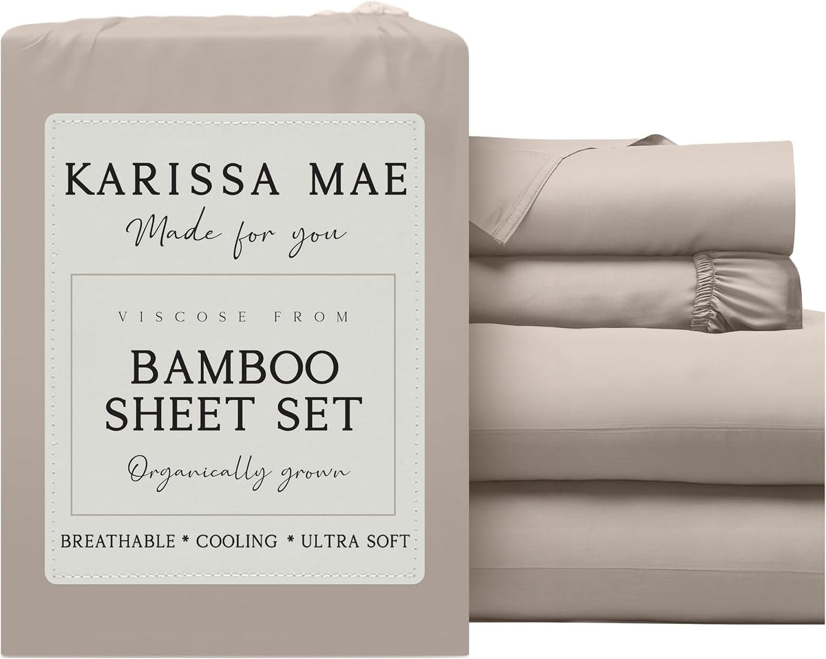karissa mae bamboo viscose 34" split top king, main product view