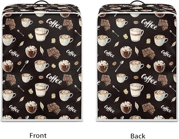 Coffee Maker Cover – Dust Protection Stain Resistant Washable Appliance Cover - Image 2
