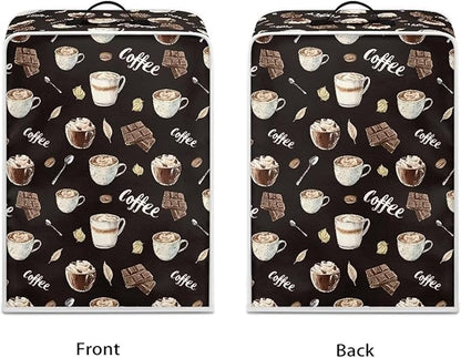 Coffee Maker Cover – Dust Protection Stain Resistant Washable Appliance Cover - Image 2